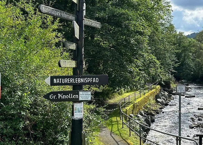 公寓 Ferienbutzen Harz Heikenberg, Mit Schwimmbad Und Sauna 巴特劳特堡